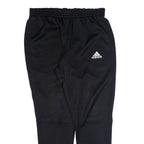 ADIDAS Mens Sweatpants Black Tapered M W20 L28