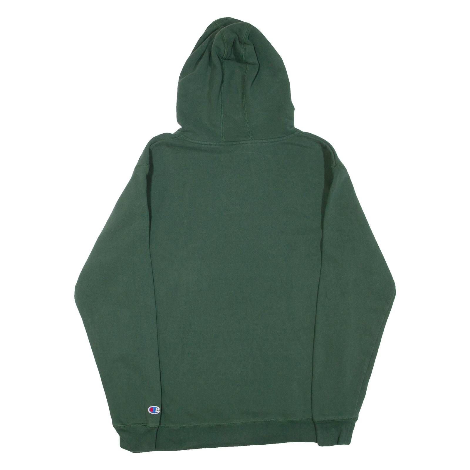 CHAMPION Mens Green Hoodie M