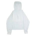 ADIDAS Womens Pullover Jacket Blue Nylon Hooded XS