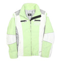 BOGNER Womens Green & White Polyester Blend Zip Jacket S Sports Outerwear