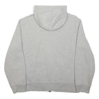 POLO RALPH LAUREN Mens Grey Hoodie L Full Zip Cotton Hooded Sweatshirt
