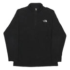 THE NORTH FACE Boys Black Plain Pullover Jumper Crew Neck Basic Knit XL Outdoor