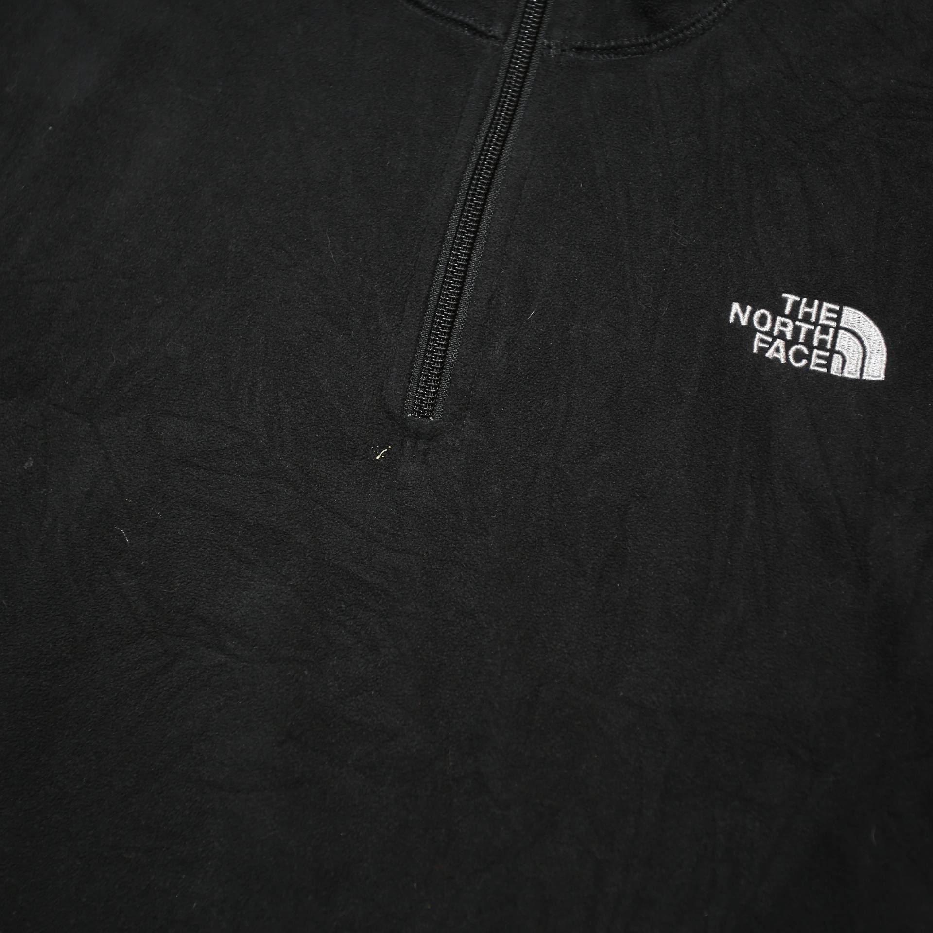 THE NORTH FACE Boys Black Plain Pullover Jumper Crew Neck Basic Knit XL Outdoor