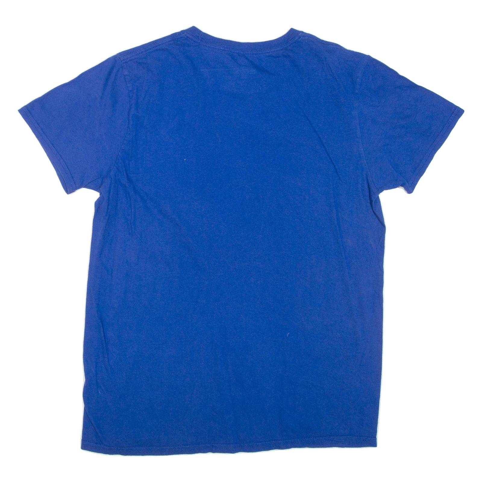 FANATICS Mens T-Shirt Blue M
