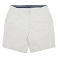 NAUTICA Mens Shorts White Casual M W33 Cotton Blend Summer