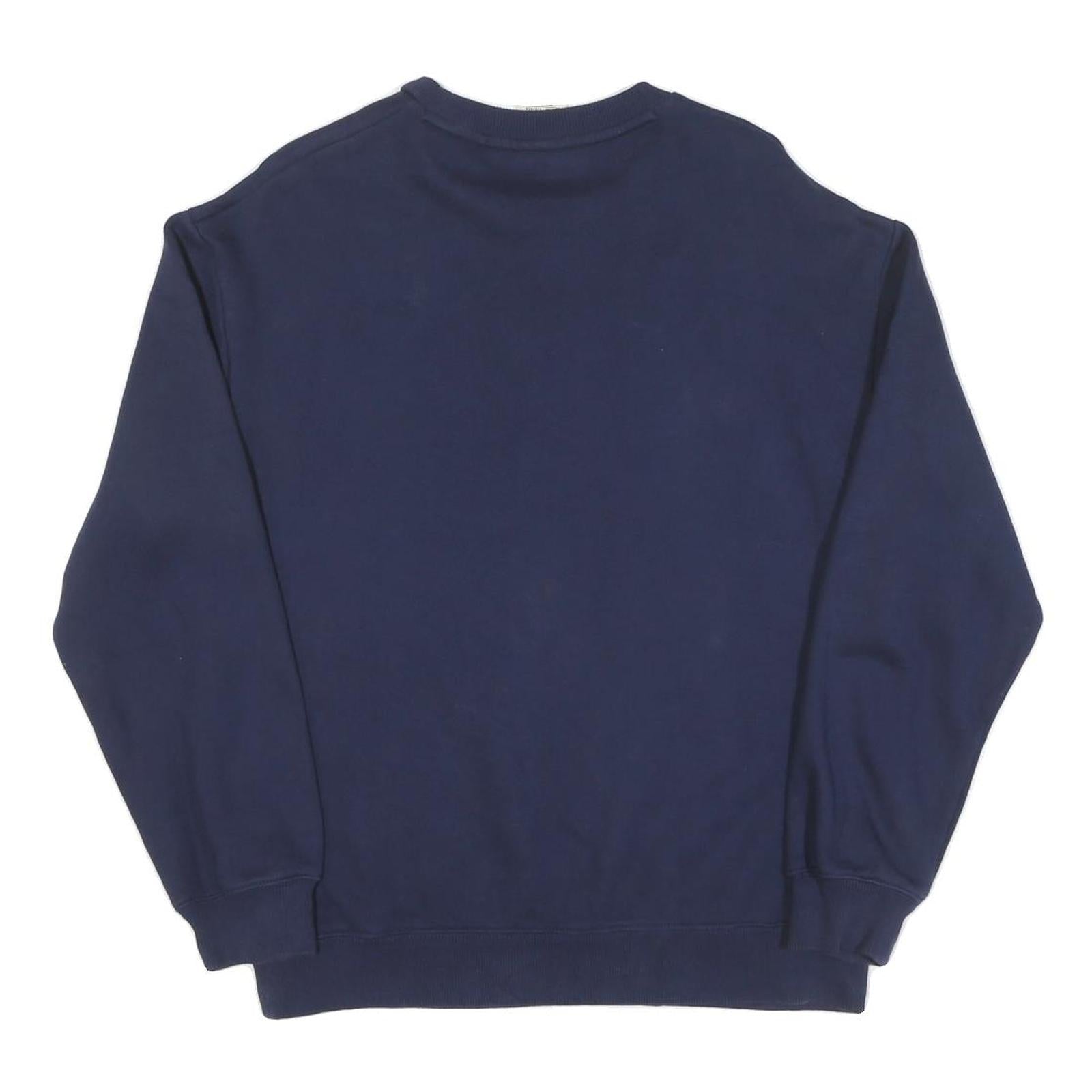 Mens Navy Sweatshirt City By The Bay California Crew Neck M Casual Cotton