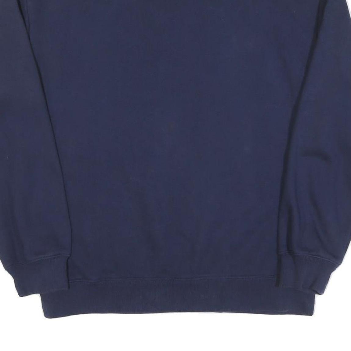 Mens Navy Sweatshirt City By The Bay California Crew Neck M Casual Cotton