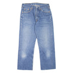 LEVI'S 501 Jeans Mens Blue Regular Straight 90s Stone Wash W30 L25