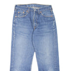 LEVI'S 501 Jeans Mens Blue Regular Straight 90s Stone Wash W30 L25