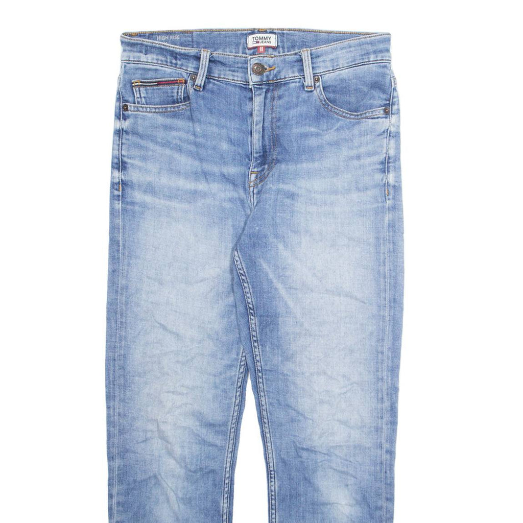 TOMMY HILFIGER Mens Jeans Blue Regular Tapered Stone Wash W28 L25