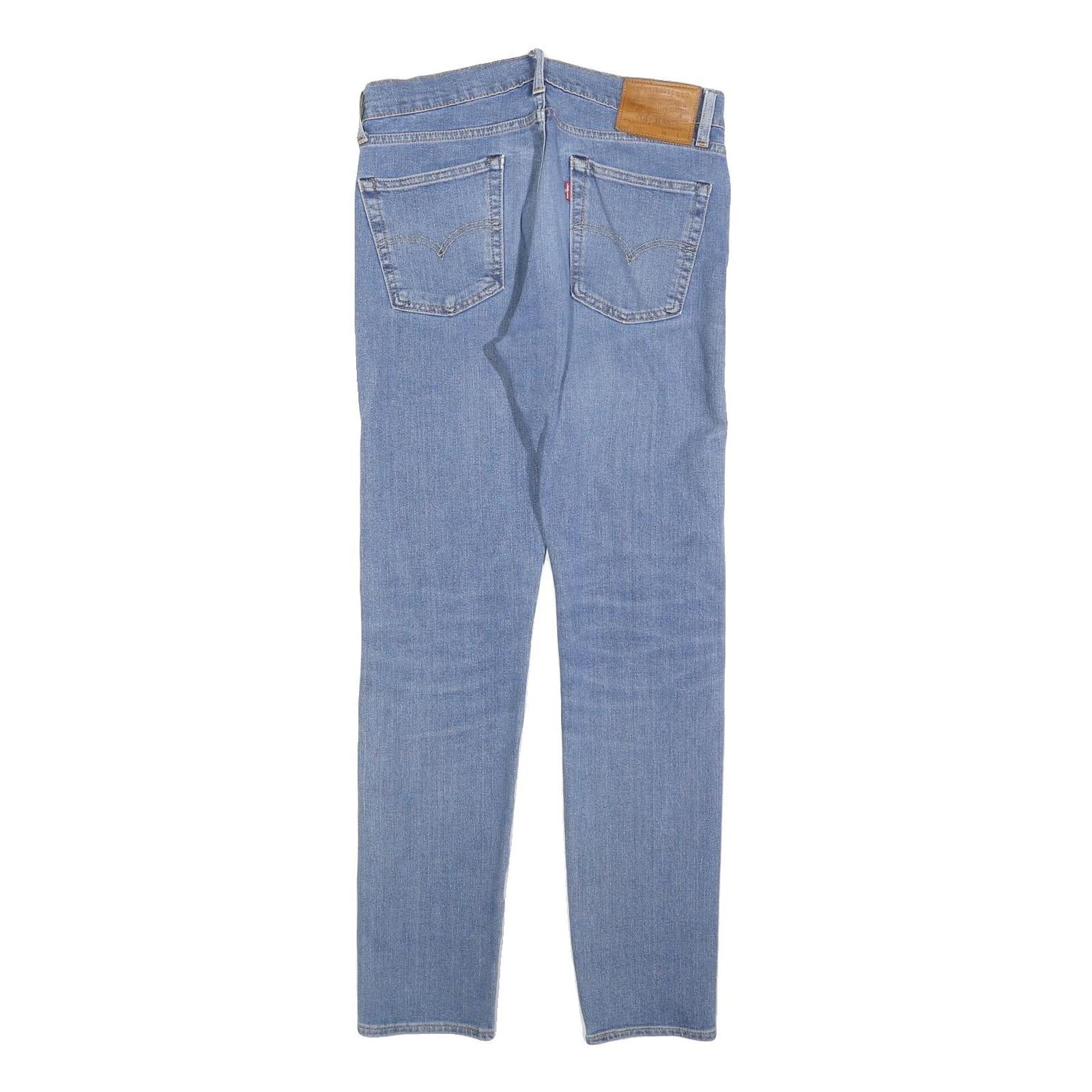 LEVI'S 510 BIG E Mens Slim Skinny Denim Light W29 L32 Classic Zip Jeans