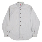 LEVI'S Mens Shirt Blue Striped Long Sleeve L