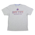 COLOSSEUM Mens Grey Boise State Broncos Graphic T-Shirt XL Short Sleeve Crew