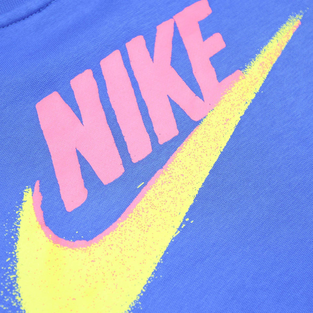 NIKE Mens Blue XS Sweatshirt Cotton Blend Crew Neck Pullover Sport Casual