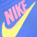 NIKE Mens Blue XS Sweatshirt Cotton Blend Crew Neck Pullover Sport Casual