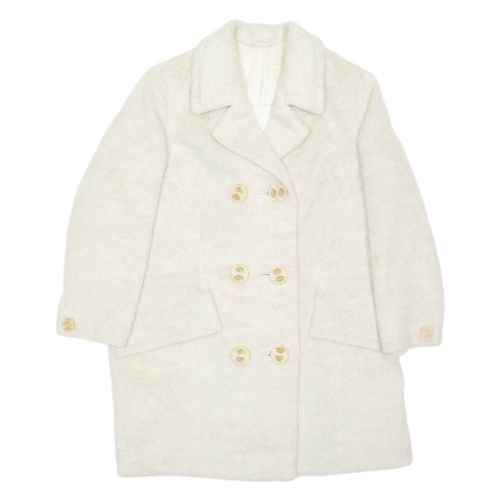 Womens Overcoat Coat Cream M