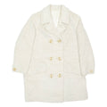 Womens Overcoat Coat Cream M