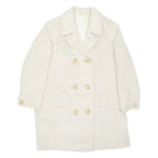 Womens Overcoat Coat Cream M