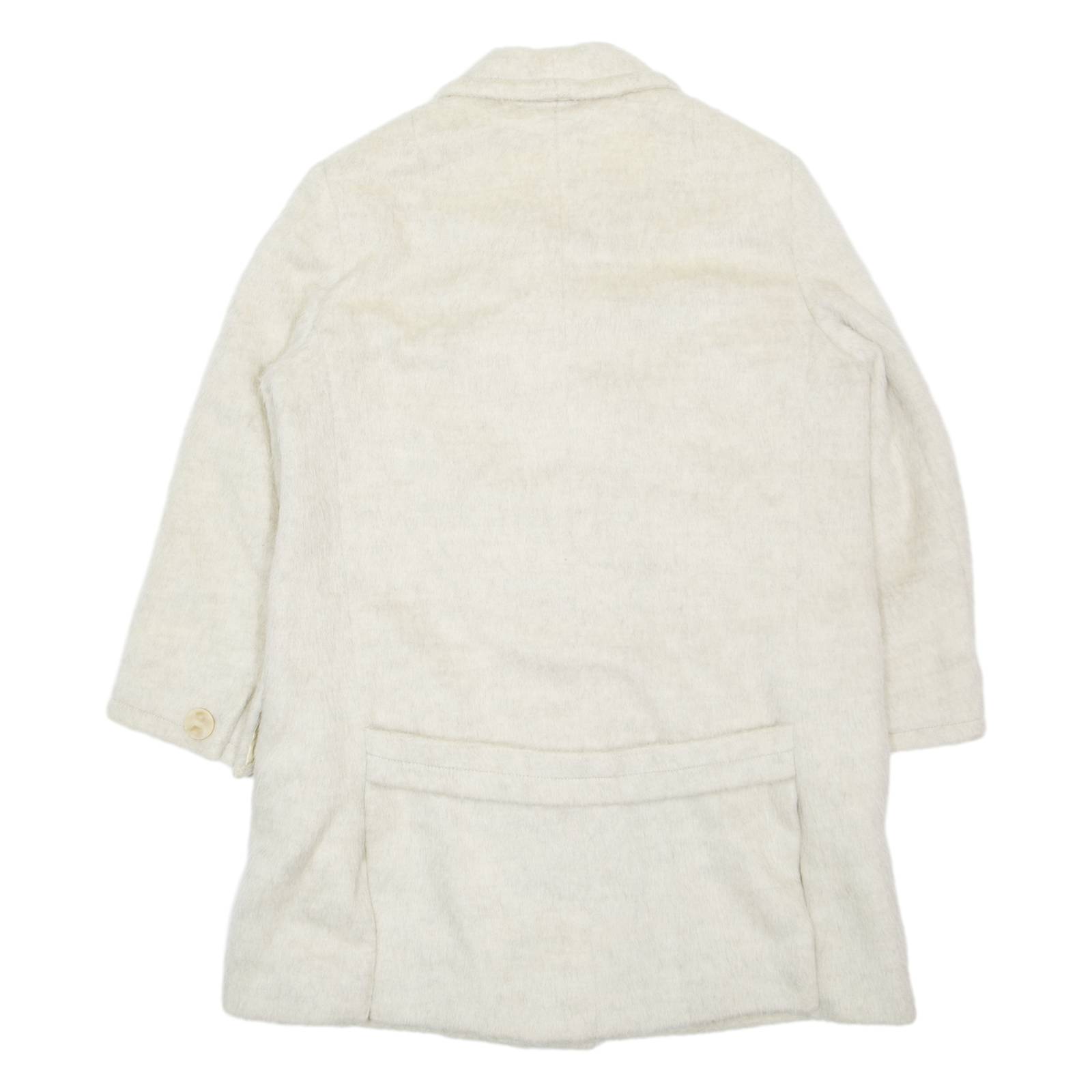 Womens Overcoat Coat Cream M