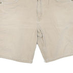 CARHARTT Mens Beige Cotton Blend Casual Shorts XL W38 Workwear Pockets