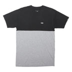 VANS Mens Black & Grey Modern T-Shirt M Short Sleeve Crew Neck Cotton Blend