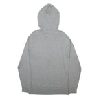 FRENCH CONNECTION Mens Grey Hoodie XL Button Up Cotton Pullover Casual Top
