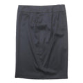 BOSS HUGO BOSS Womens Black Pencil Knee Length Wool Blend Skirt UK 8 Office