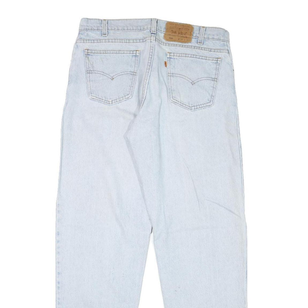 LEVI'S 559 Straight Mens Jeans Blue Regular Denim Light W34 L31 Classic Style