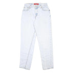 LEVI'S 550 Tapered Womens Jeans Blue Slim Denim Light Wash W27 L30 Relaxed Fit