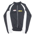 BICIMANIA Cycling Mens Jersey Black Long Sleeve 1/4 Zip XL