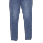 LEVI'S 711 Skinny Womens Jeans Blue Slim Denim Medium W27 L32 Stretch Zip Fly