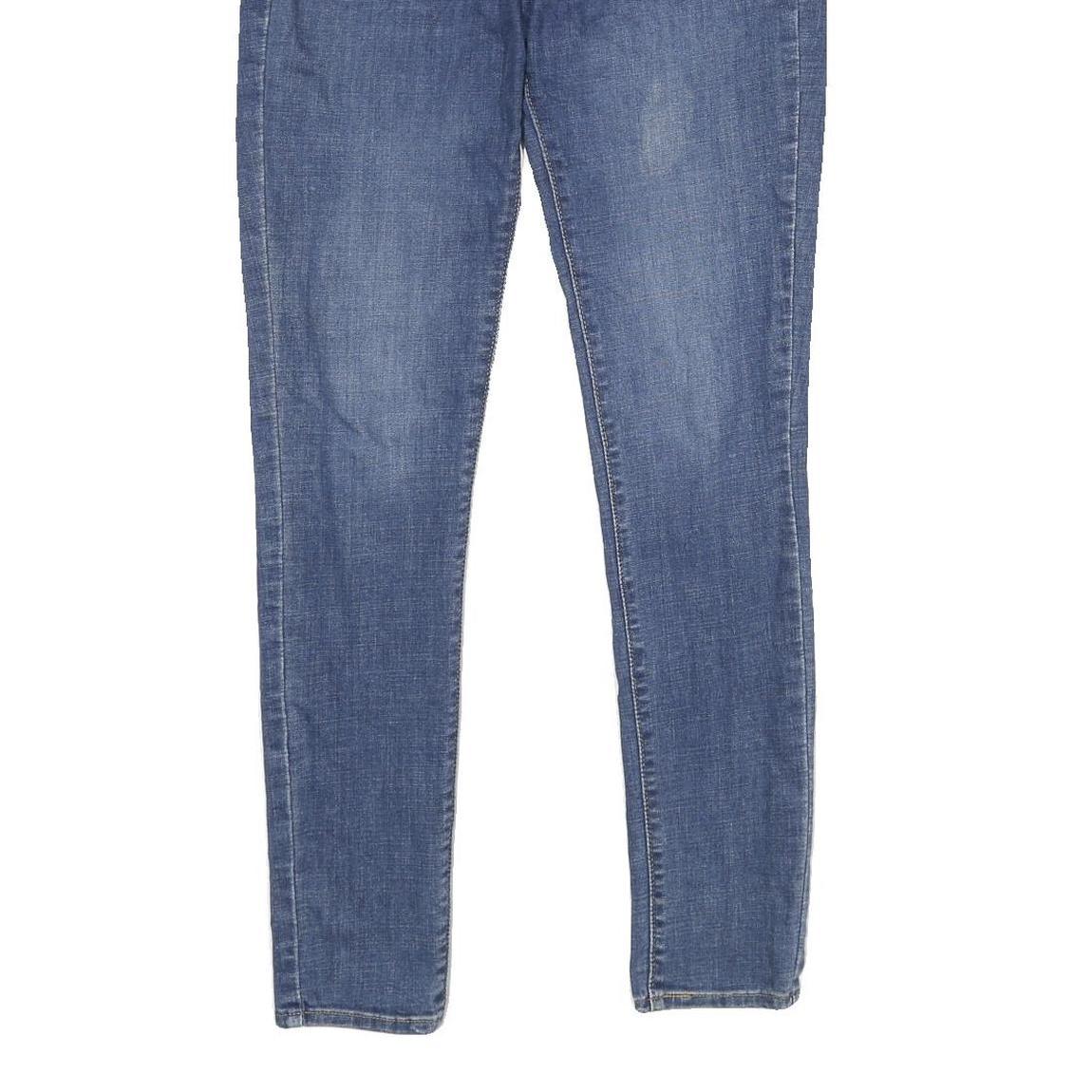 LEVI'S 711 Skinny Womens Jeans Blue Slim Denim Medium W27 L32 Stretch Zip Fly