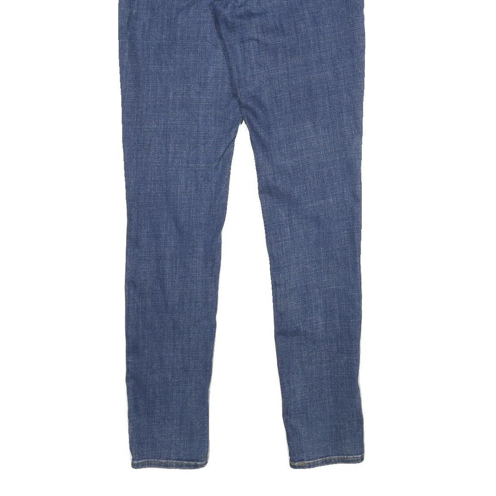 LEVI'S 711 Skinny Womens Jeans Blue Slim Denim Medium W27 L32 Stretch Zip Fly