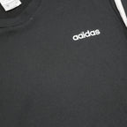 ADIDAS Womens Black Sweatshirt Crew Neck L Cotton Blend Sport Casual