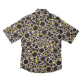 Mens Shirt Black Spotted S