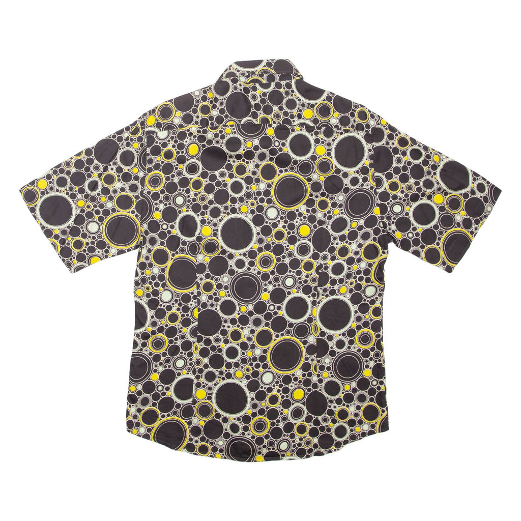 Mens Shirt Black Spotted S