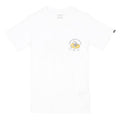VANS Mens White Great Escape Graphic T-Shirt XS Short Sleeve Crew Neck