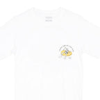 VANS Mens White Great Escape Graphic T-Shirt XS Short Sleeve Crew Neck