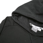 PUMA Mens Black Cotton Blend Pullover Hoodie M Sports Logo Sweatshirt