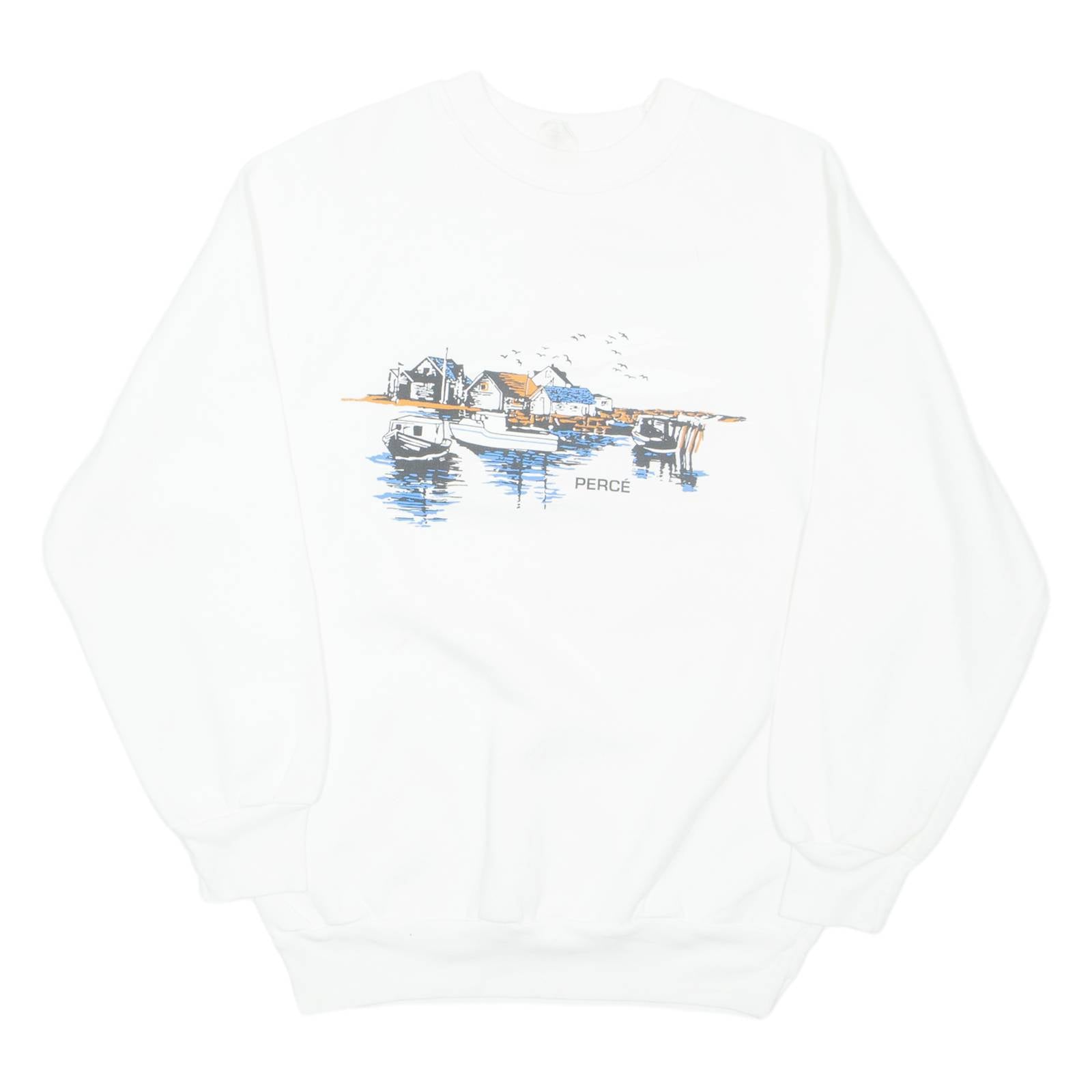 SPORTSMAN Perse Mens Sweatshirt White S