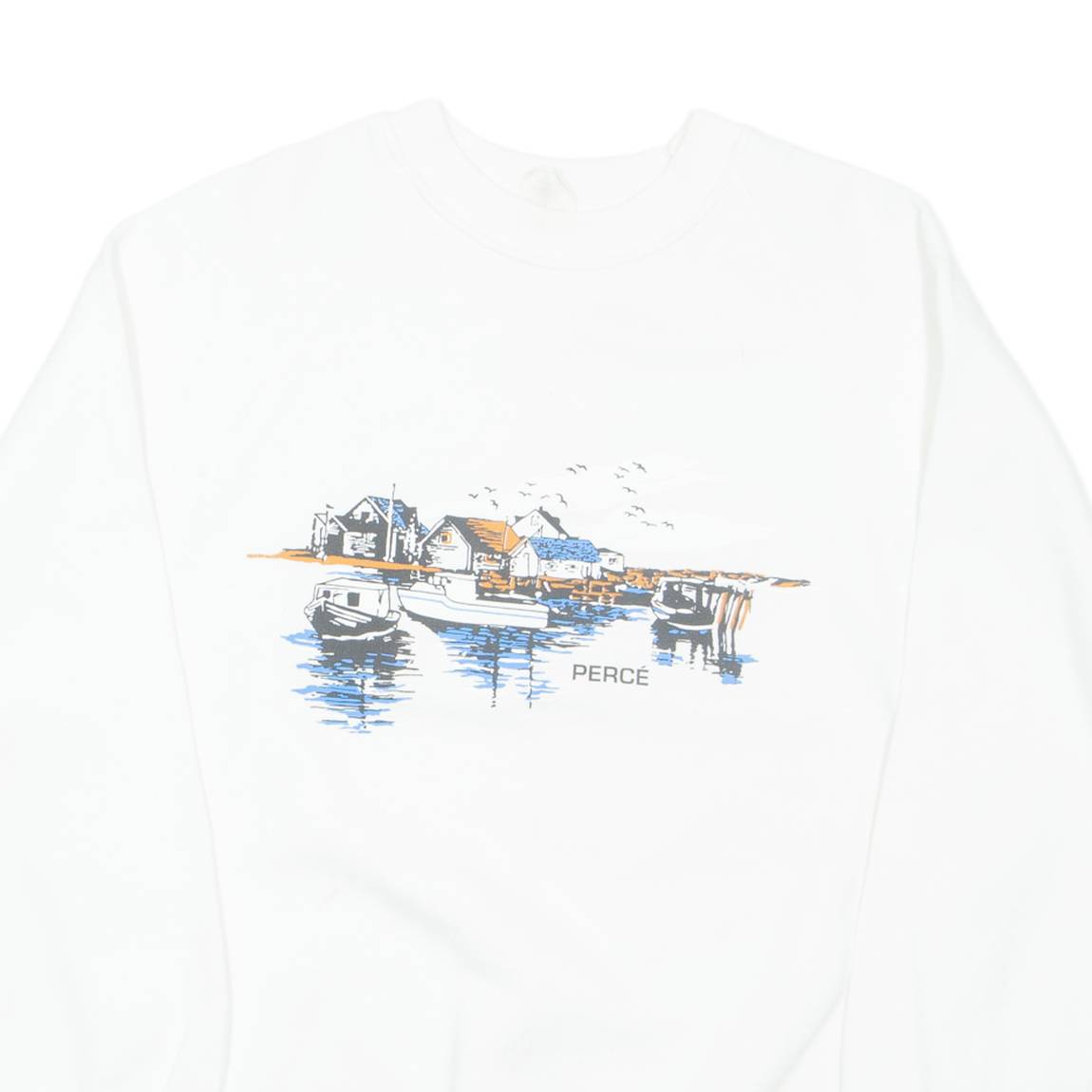 SPORTSMAN Perse Mens Sweatshirt White S