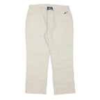 O'NEILL Womens Cotton Blend Regular Beige Trousers W28 L22 Zip Closure Straight