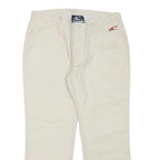 O'NEILL Womens Cotton Blend Regular Beige Trousers W28 L22 Zip Closure Straight