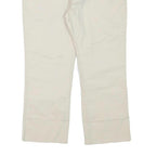 O'NEILL Womens Cotton Blend Regular Beige Trousers W28 L22 Zip Closure Straight