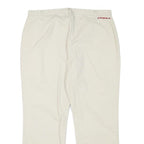 O'NEILL Womens Cotton Blend Regular Beige Trousers W28 L22 Zip Closure Straight