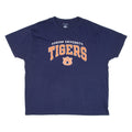CHAMPION Auburn University Tigers Mens T-Shirt Blue USA 2XL