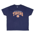CHAMPION Auburn University Tigers Mens T-Shirt Blue USA 2XL