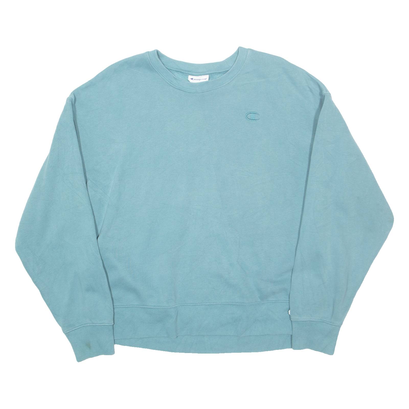 CHAMPION Mens Sweatshirt Blue M