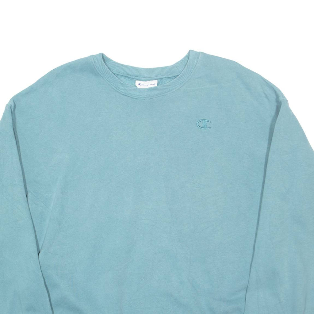 CHAMPION Mens Sweatshirt Blue M