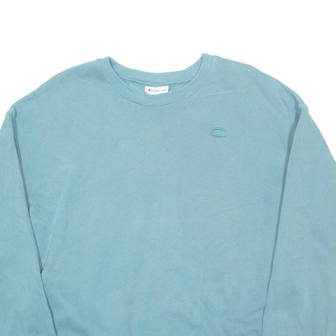 CHAMPION Mens Sweatshirt Blue M